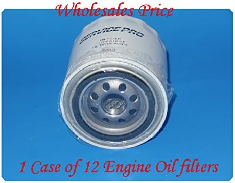 Wholesales Price (Lot of 12) Engine Oil Filte Service Pro M33 Fits: AMERICAN MOTORS BUICK CADILLAC CHEVROLET GMC INTERNATIONAL JEEP OLDSMOBILE PONTIAC