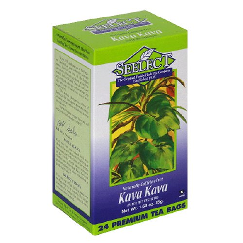Seelect Tea, Tea Bags, Kava Kava, 24-Count Box (Pack of 2) by Seelect