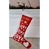 Love Love Love Christmas Stocking