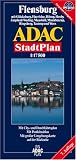 Flensburg, GPS-genau. ADAC Stadtpl�ne Deutschland: Mit Gl�cksburg, Harrislee, H�rup, Husby, Jarplund-Weding, Maasb�ll, Munkbrarup, Ringsberg, Tastrup ... Mit Postleitzahlen. Mit gro�er Umgebungskarte - 