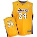 adidas Los Angeles Lakers Kobe Bryant Youth (Sizes 8-20) Revolution 30 Replica Home Jersey
