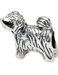 Reflection Beads Silver Begging Puppy Dog Bead