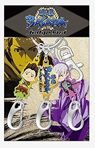 Sengoku BASARA Judge End Strap Key Chain Tokugawa Ieyasu Ishida Mitsunari