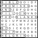 Bible Promises Word Searches and Fill in the Blanks (Bible Puzzles) ~ Chip Helgrin