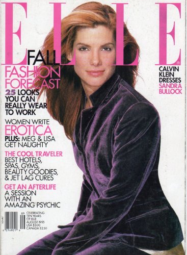 Elle August 1995 (SANDRA BULLOCK)