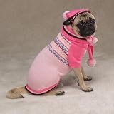 Dog Pink Ski Sweater Small - Pet Winter Sweater