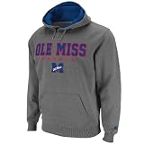 Mississippi Ole Miss Rebels Charcoal Automatic Pullover Hooded Sweatshirt
