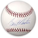 Burt Hooton Autographed Baseball