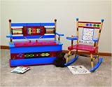 Levels of Discovery LOD20014 Musical Toy Box Bench