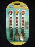 Disney Jr Jake and The Neverland Pirates 3 Piece Flatware Set