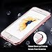 iPhone SE, iPhone 5S Case, iPhone 5 Case, Cellaria Butterfly Floral Series - [Electroplate Bumper] Slim Luxury Lightweight Clear TPU Case Cover For Apple iPhone SE/5S/5, Rose Gold