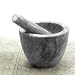 RSVP Gorgeous Grey Marble Mortar & Pestle