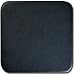 Genuine Black Leather 4" Square Coaster