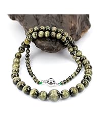 Limited Sales Promotion O-stone 3A Best Green Tourmaline Paradise Necklace Famly Beads Collection with Cat Eye Effect Bracelet 4mm-11mm Bracelet Grounding Stone Protection Very Precious Gemstone