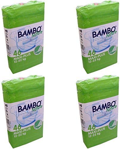 (4 PACK) - Beaming Baby - Bambo Junior Nappies | 54'spieces | 4 PACK BUNDLE by BEAMING BABY BAMBO