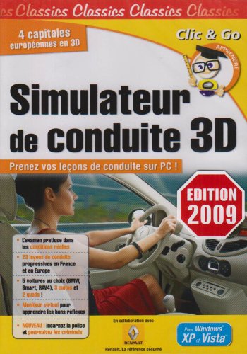 Childrens Toyshop  Logiciels : Simulateur de conduite 3D 2009
