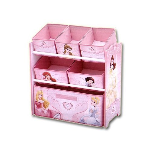 Disney Princess Multi Bin Box Organizer