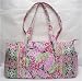 Vera Bradley Small Duffel Bag in Pinwheel Pink