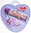 Valentine Candy Hearts, Sweethearts Grape Flavored Lip Balm (1 Each)