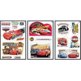 Disney Cars Quick Sticks stickers 36 pieces