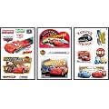 Disney Cars Quick Sticks stickers 36 pieces
