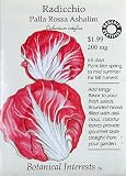 Radicchio Certified Organic Seeds 120 Seeds