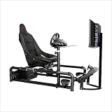 HotSeats 523 - Black Racer GTX Game Chair with 23