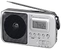 SuperSonic SC-1091 Portable AM FM Digital Alarm Clock Shortwave Radio