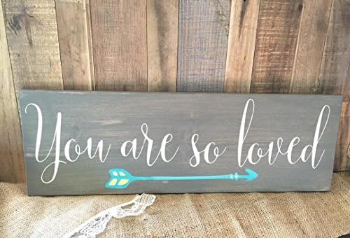 Nursery Wall Decor Rustic Arrow Wood Sign
