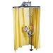 Bradley S19-330 Vinyl Laminate Safety Shower Privacy Curtain, 70" Length x 145" Width, Yellow