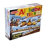 Melissa & Doug Alphabet Train Floor Puzzle