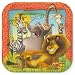 Search : Madagascar 2 Escape 2 Africa Party Lunch Plates Set of 8
