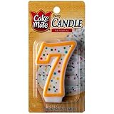 Cake Mate Numeral Birthday Candle "7"