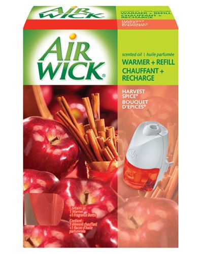 AIR WICK Scented Oil: Harvest Spice Holiday Red Starter Kit