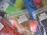 N.E.W. (NUCLEE-R EMISSION WING) - FLY TYING MATERIALS - 20 PACK COLLECTION - ALL 20 UVA Light Reflecting IRIDESCENT & HOLOGRAPHIC COLORS