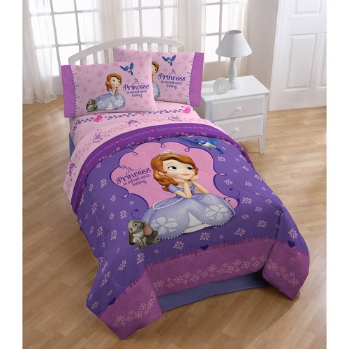 sofia the first twin bedding