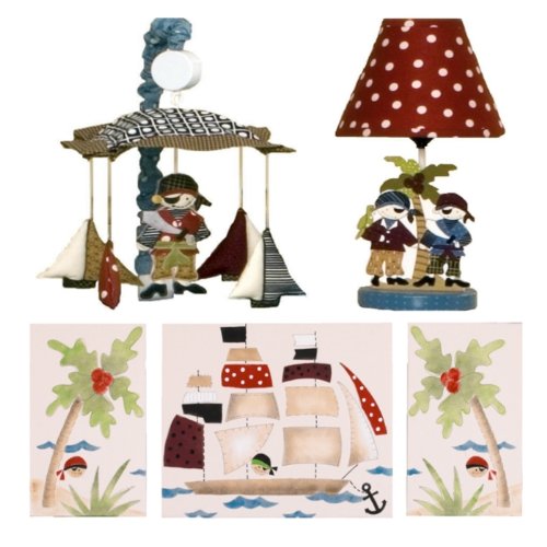 Cotton Tale Designs Decor Kit, Pirates Cove