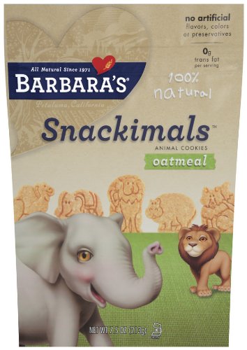51%2Bbthn5x%2BL photo 51%2Bbthn5x%2BL Barbaras Bakery Snackimals Animal Cookies Oatmeal 7.5Ounce Bags Pack of 6