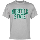 NCAA Norfolk State Spartans Basic Arch T-Shirt - Ash