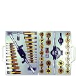 Jumbo 45 pc Titanium Coated Tap & Die Set SAE w/ Case