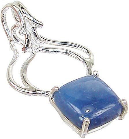 Rare Kyanite Sterling Silver Pendant