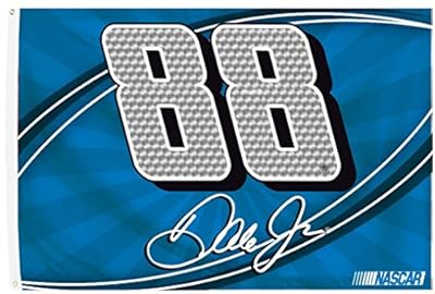 Dale Earnhardt Jr #88 3x5 SIGNATURE Flag w/grommets RR Outdoor House Banner Nascar Racing