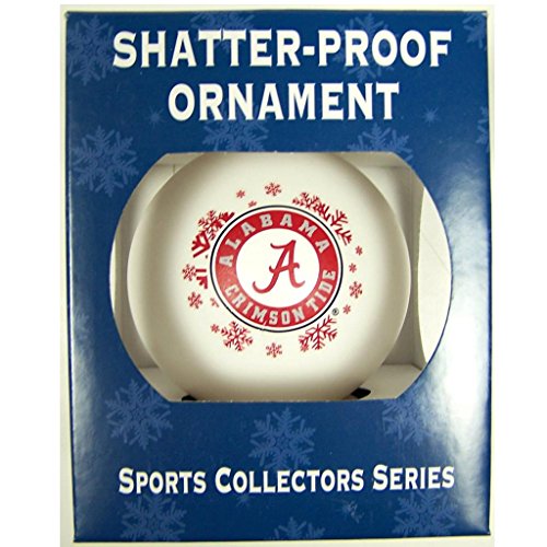 Alabama Crimson Tide Official NCAA 3 inch Shatterproof Christmas Ornament Alabama Crimson Tide Official NCAA 3 inch Shatterproof Christmas Ornament