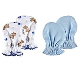 2-Pack Scratch Mittens in Blue