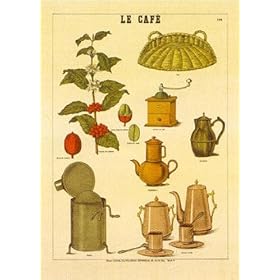Le Cafe Finest LAMINATED Print Unknown 4x6
