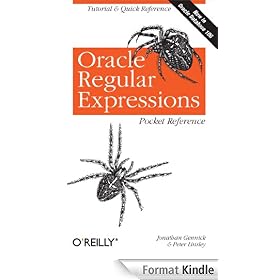 Oracle Regular Expressions Pocket Reference