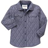 GYMBOREE(ジンボリー) キルトシャツジャケット シャンブレー アウタージャケット M【並行輸入】