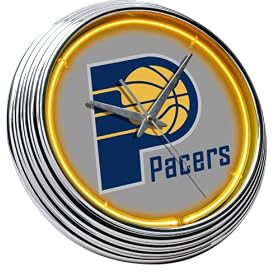 Indiana Pacers Neon Clock