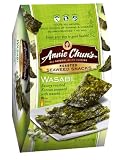 Annie Chun's Seaweed Snacks, Roasted Wasabi, 0.35-Ounce Packages (Pack of 12)