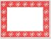Dots and Snowflakes Photo Frame Cards (Christmas Cards, Holiday Cards, Greeting Cards)